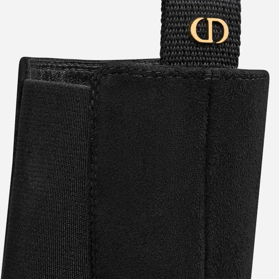 Dior ankle black boots with high heels