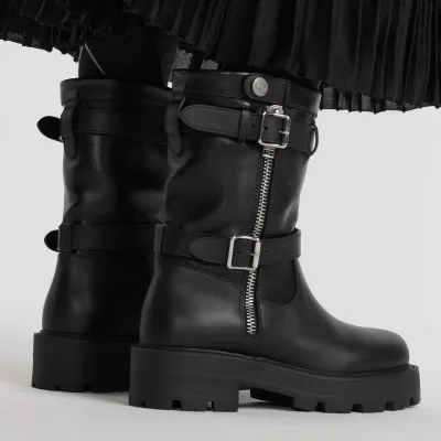 Dior black ankle boots
