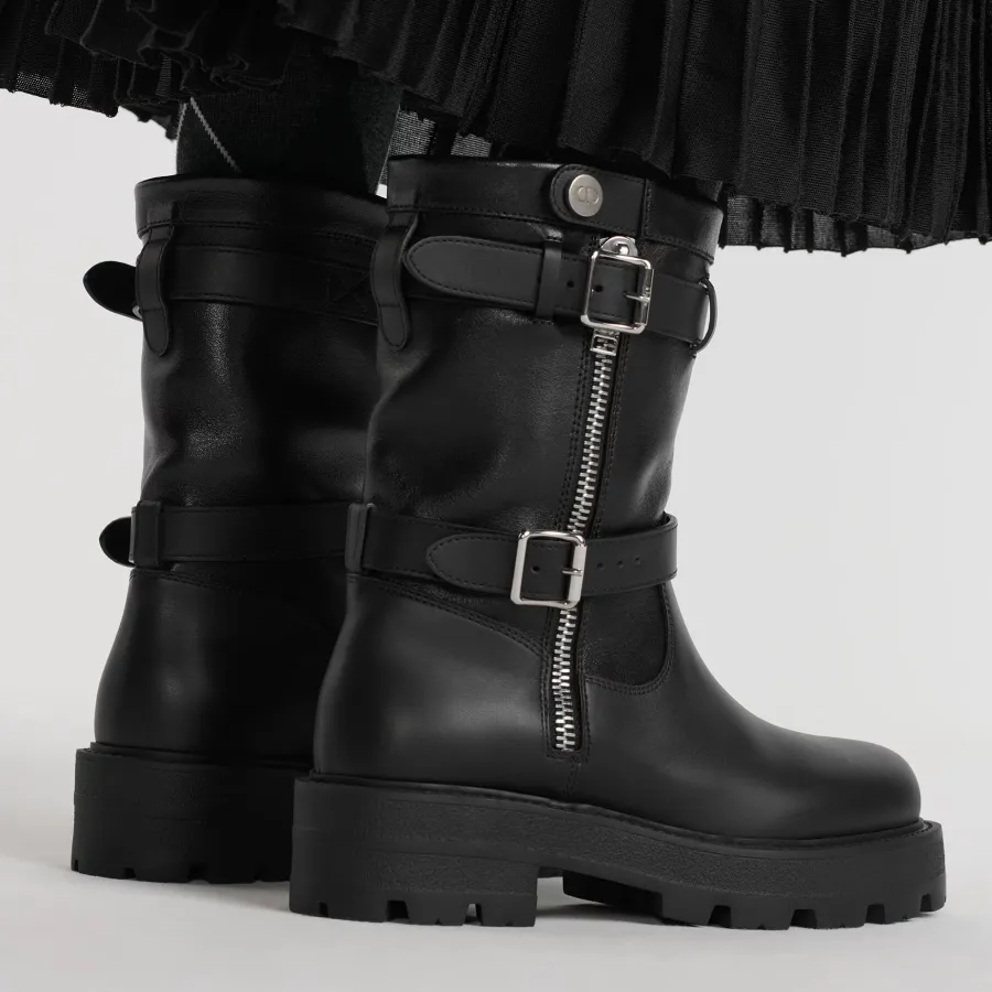 Dior black ankle boots