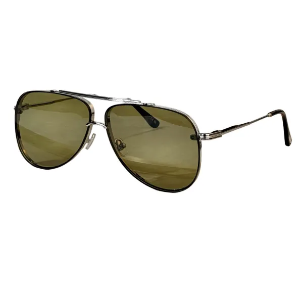 Tom Ford Pilot glasses green/brown/tawny/eggplant/black color Size 62-12 -145