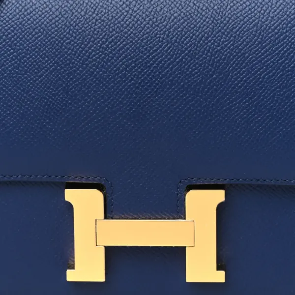 Hermès Constance 18 Bleu Saphir Epsom Leather Gold Hardware - Image 9