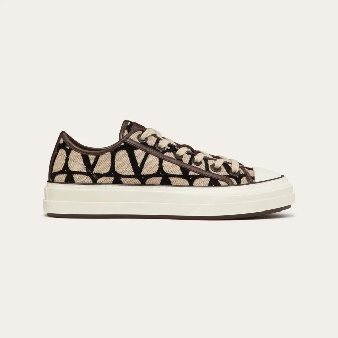 VALENTINO TOTALOOP Women's V logo low-top sneakers