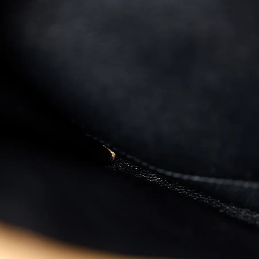 Saint Laurent Medium Becky Chain Wallet Natural Tan Diamond Quilted Lambskin Leather Gold Hardware