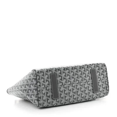Goyard Rouette Tote PM Grey Goyardine Canvas