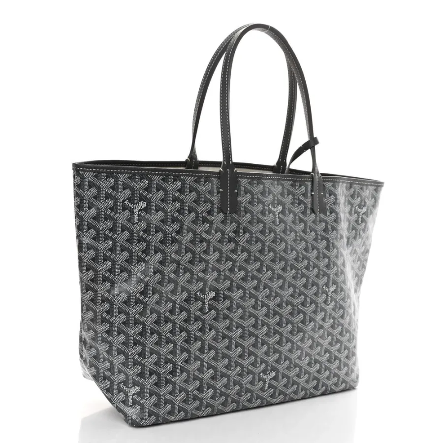 Goyard Saint Louis Tote PM Grey Goyardine Canvas