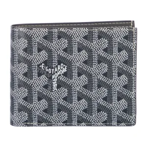 Goyard Small Wallet Grey Goyardine Printed Canvas