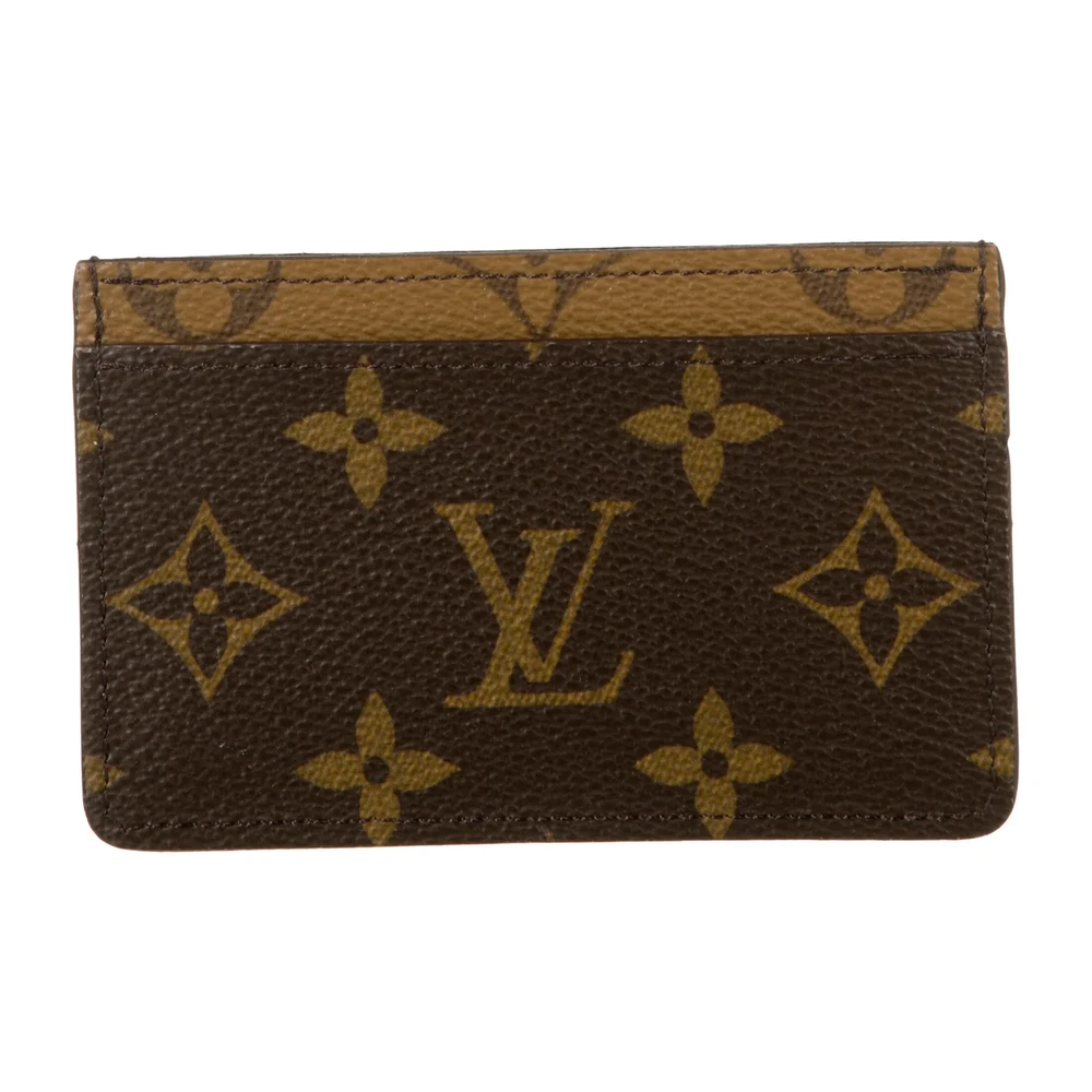 Louis Vuitton Porta-cartões Pequeno Multicartes Monogram Reverse Canvas Revestido