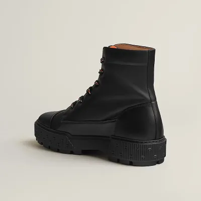 HERMES Fresh Black ankle boots