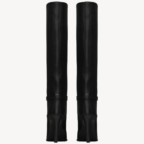 Yves Saint Laurent Black leather boots - Image 4