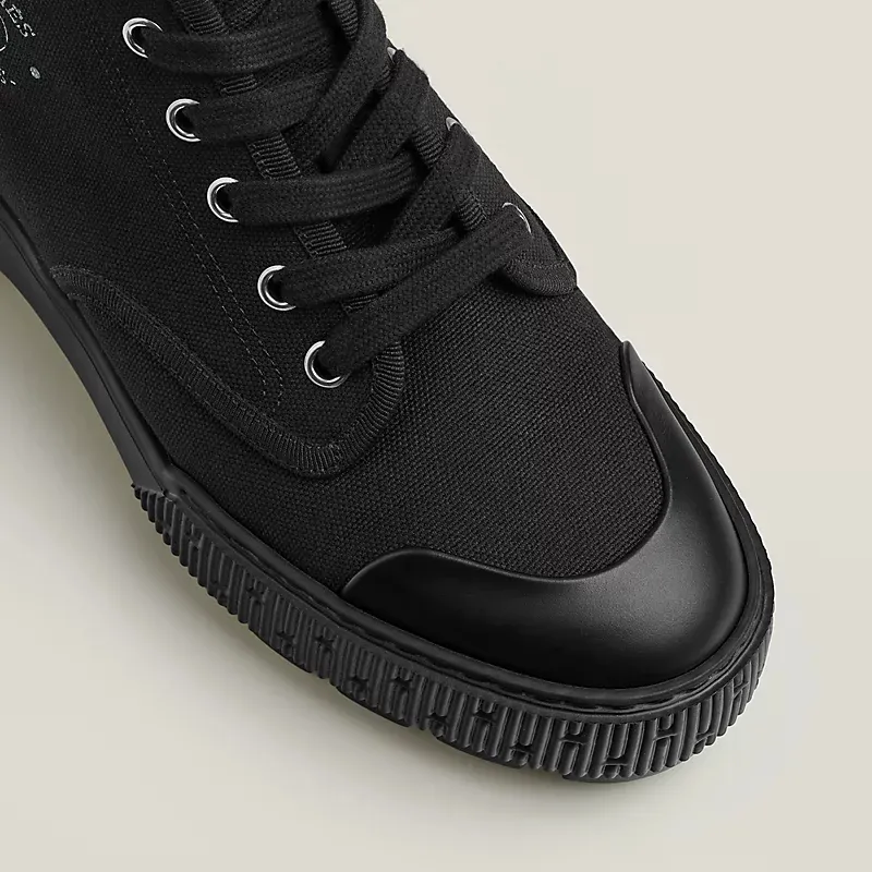 HERMES Itineraire Black ankle boots