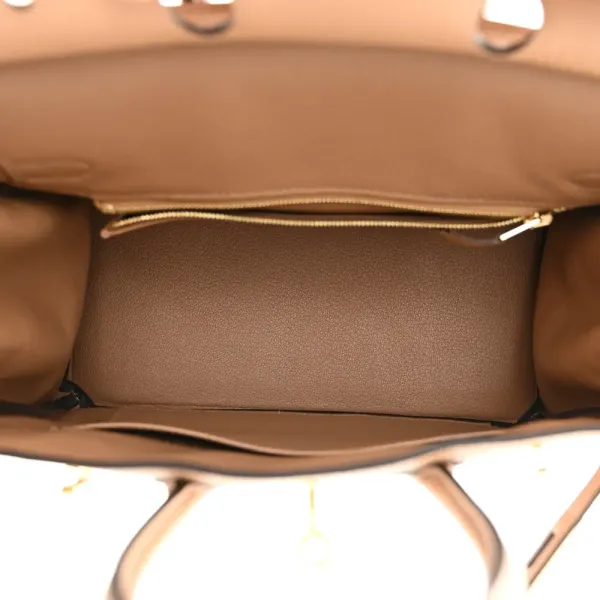 Hermès Birkin 25 Chai Togo Leather Gold Hardware - Image 7