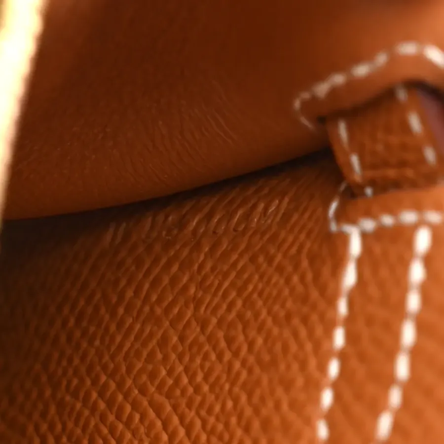 Hermès Kelly Long Wallet To Go Brown Epsom Leather Gold Hardware