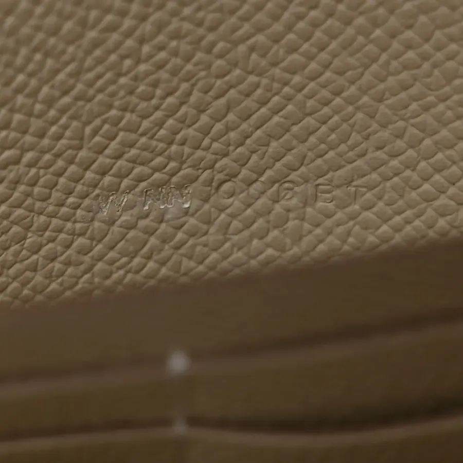 Hermès Constance Wallet To Go Béton Evercolor Leather Gold Hardware