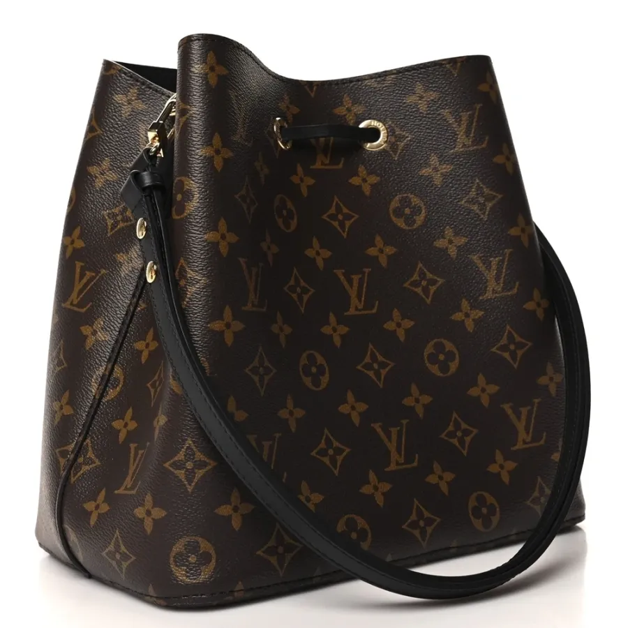 Louis Vuitton NeoNoe MM Black Monogram Canvas