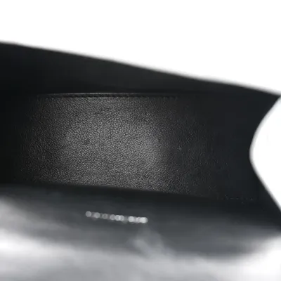 Balenciaga XS Hourglass Top Handle Bag Silver Sparkling Fabric Silver Hardware