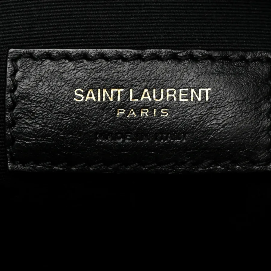 Saint Laurent Medium Lou Camera Bag Opyum Red Monogram Calfskin Matelasse Leather Gold Hardware