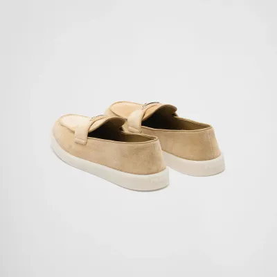 PRADA Hazel leather loafers