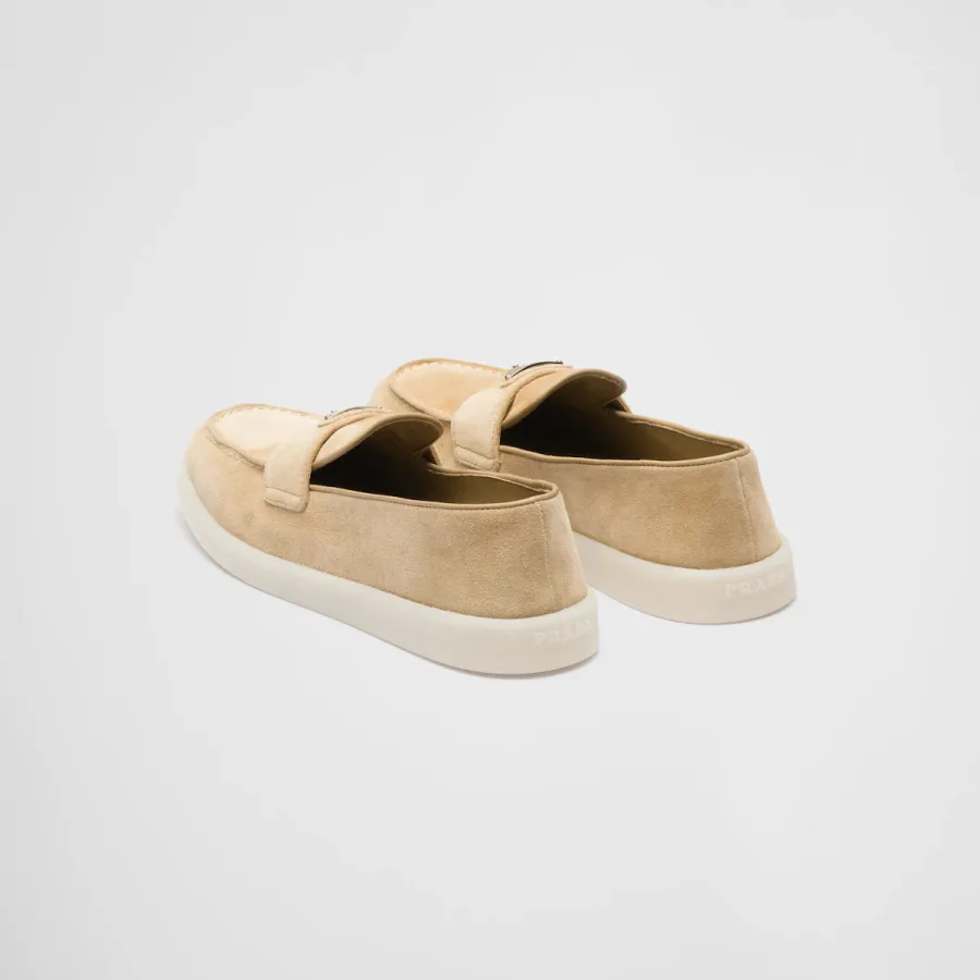 PRADA Hazel leather loafers