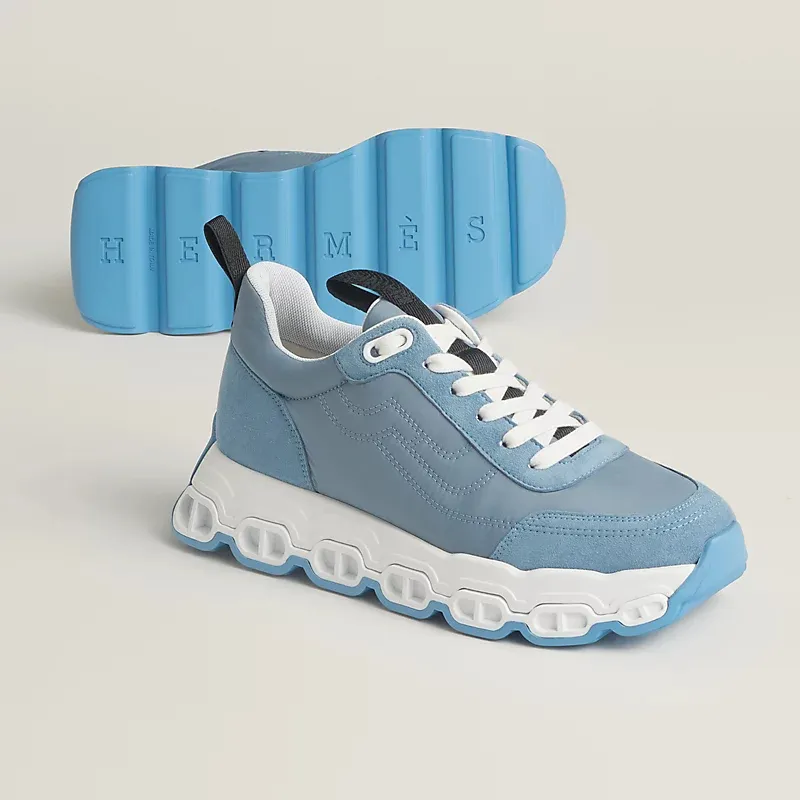 HERMES lmpulse Sneakers Blue Sports Shoes
