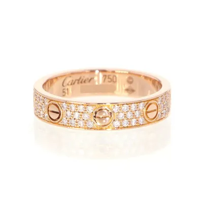 CARTIER Mini Love Ring Size 51/#11