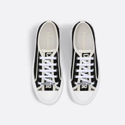 Dior black thick bottom sneakers