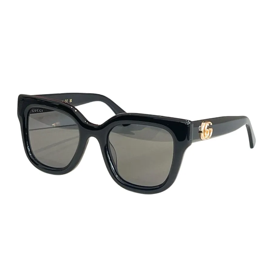 Gucci square frame glasses blue/red/black/white/leopard color Size 51口22-145