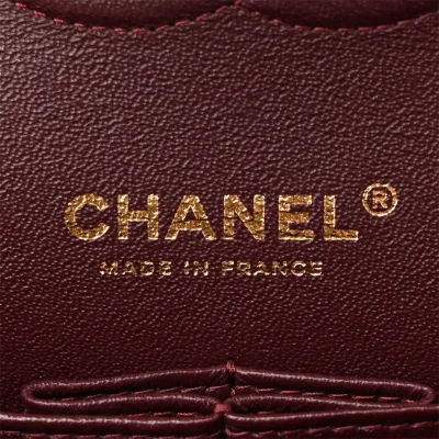 Chanel Double Flap Caviar Black Designer Handbags