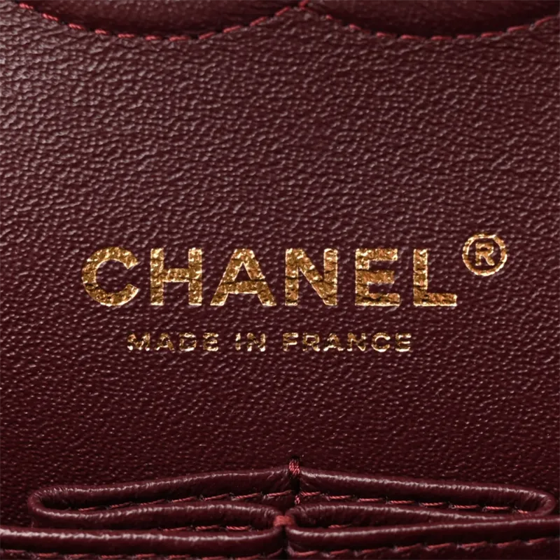 Chanel Double Flap Caviar Black Designer Handbags