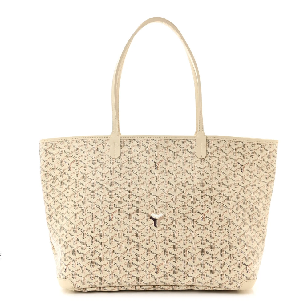 Goyard Artois Tote PM Sand Goyardine Canvas