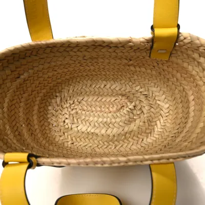 Lushentic Loewe Basket Tote Bag | Luxe Raffia   Leather