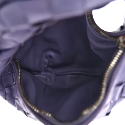 Bottega Veneta Mini Intrecciato Jodie Lavender Nappa Leather