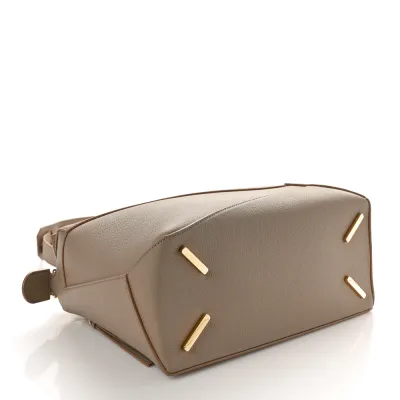 Loewe Puzzle Edge Bag Medium Sand Soft Grained Calfskin Leather