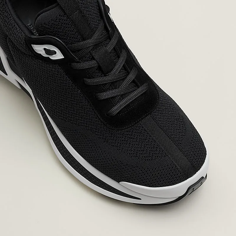 HERMES Heros Sneakers Black Sports Shoes