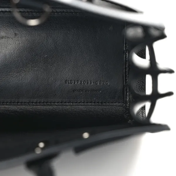 Saint Laurent Nano Sac De Jour Black Grained Calfskin Leather - Image 10