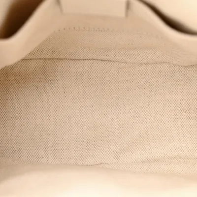 Gucci Mini Horsebit 1955 Top Handle Bag Beige / Ebony / Mystic White GG Supreme Monogram Canvas & Azalea Calfskin Leather Gold Hardware