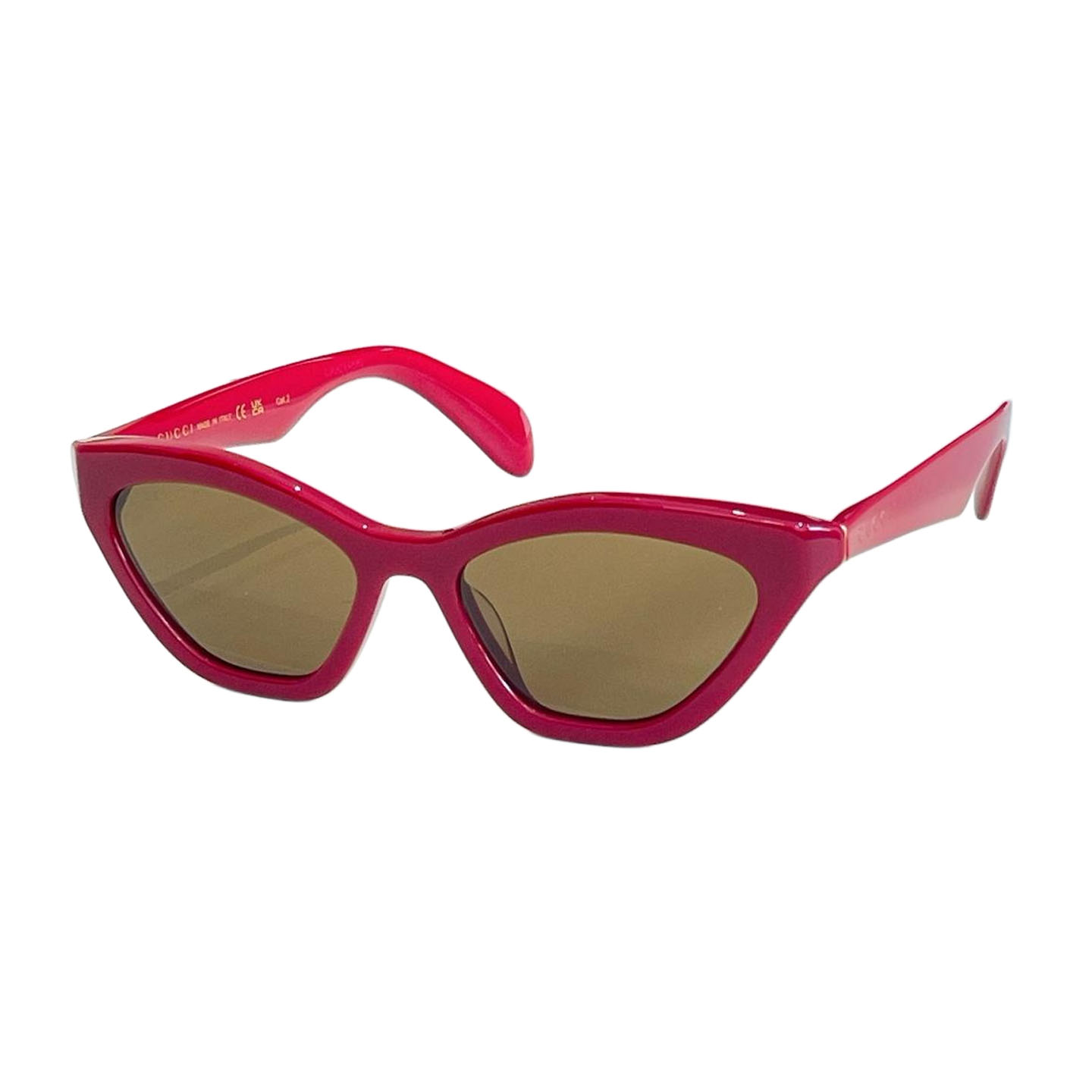 Óculos Gucci cor carmesim/preto/marrom verde/preto cinza/preto transparente Tamanho 52口17-145