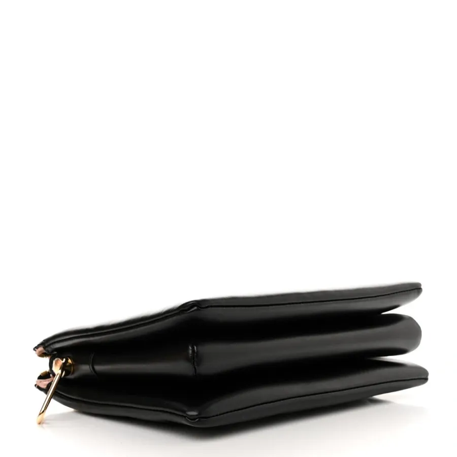 Louis Vuitton Coussin PM Black Embossed Monogram Lambskin Leather Gold Hardware