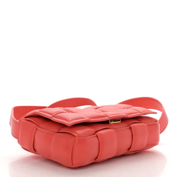 Bottega Veneta Maxi Intrecciato Padded Cassette Crossbody Bag Sunburst Nappa Leather - Image 6