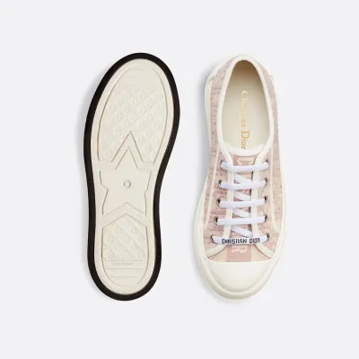 Dior Pink print sneakers