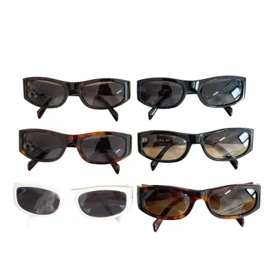 Celine square frame glasses black tawny/black/white/leopard black/leopard brown color Size 58口21-125