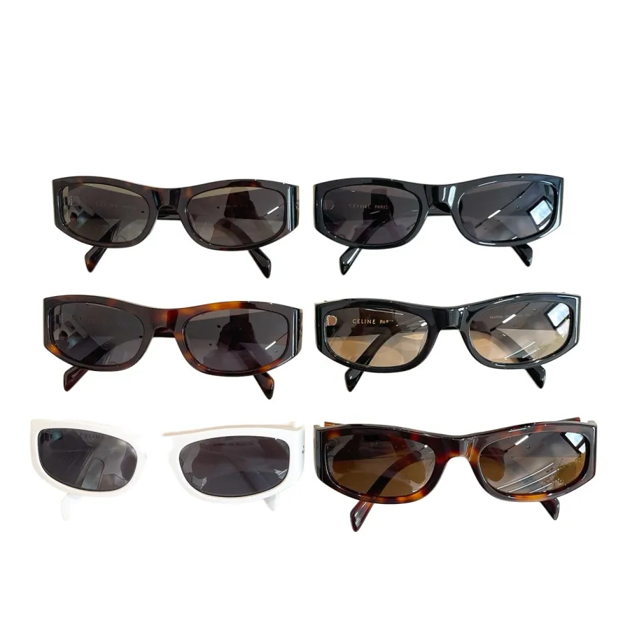 Celine square frame glasses black tawny/black/white/leopard black/leopard brown color Size 58口21-125