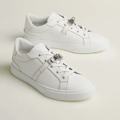 HERMES Day Sneakers white Sports Shoes