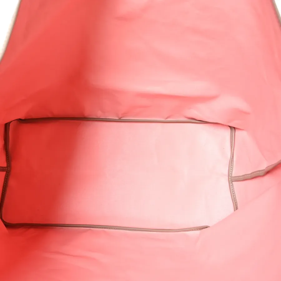 Goyard Saint Louis Claire Voie GM Grege / Powder Pink Goyardine Canvas