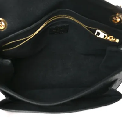 Louis Vuitton Vavin PM Black Empreinte Leather Gold Hardware