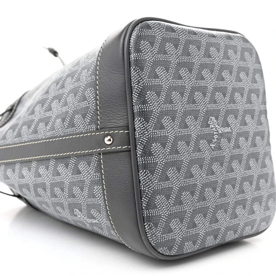 Goyard Petit Flot Bucket Bag PM Grey Goyardine Canvas