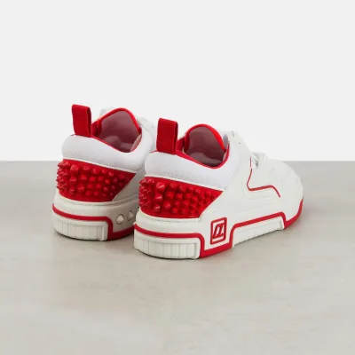 Christian Louboutin White and red sneakers