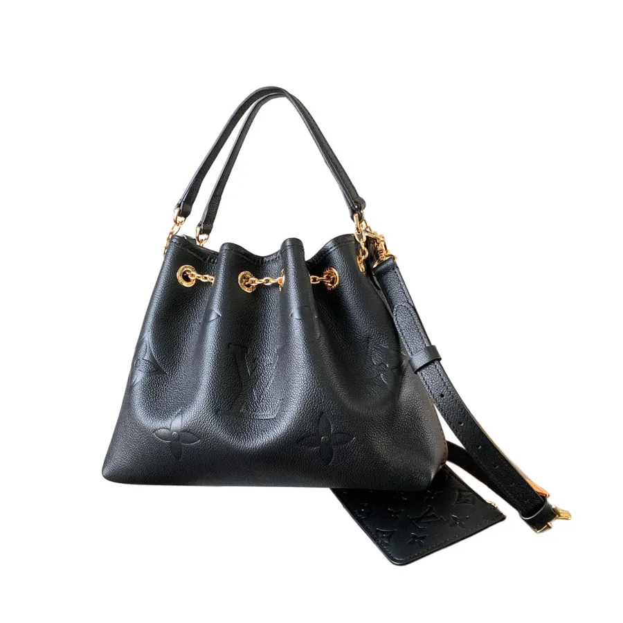 Louis Vuitton LV Bundle Monogram Empreinte Black/Cream With Gold Hardware