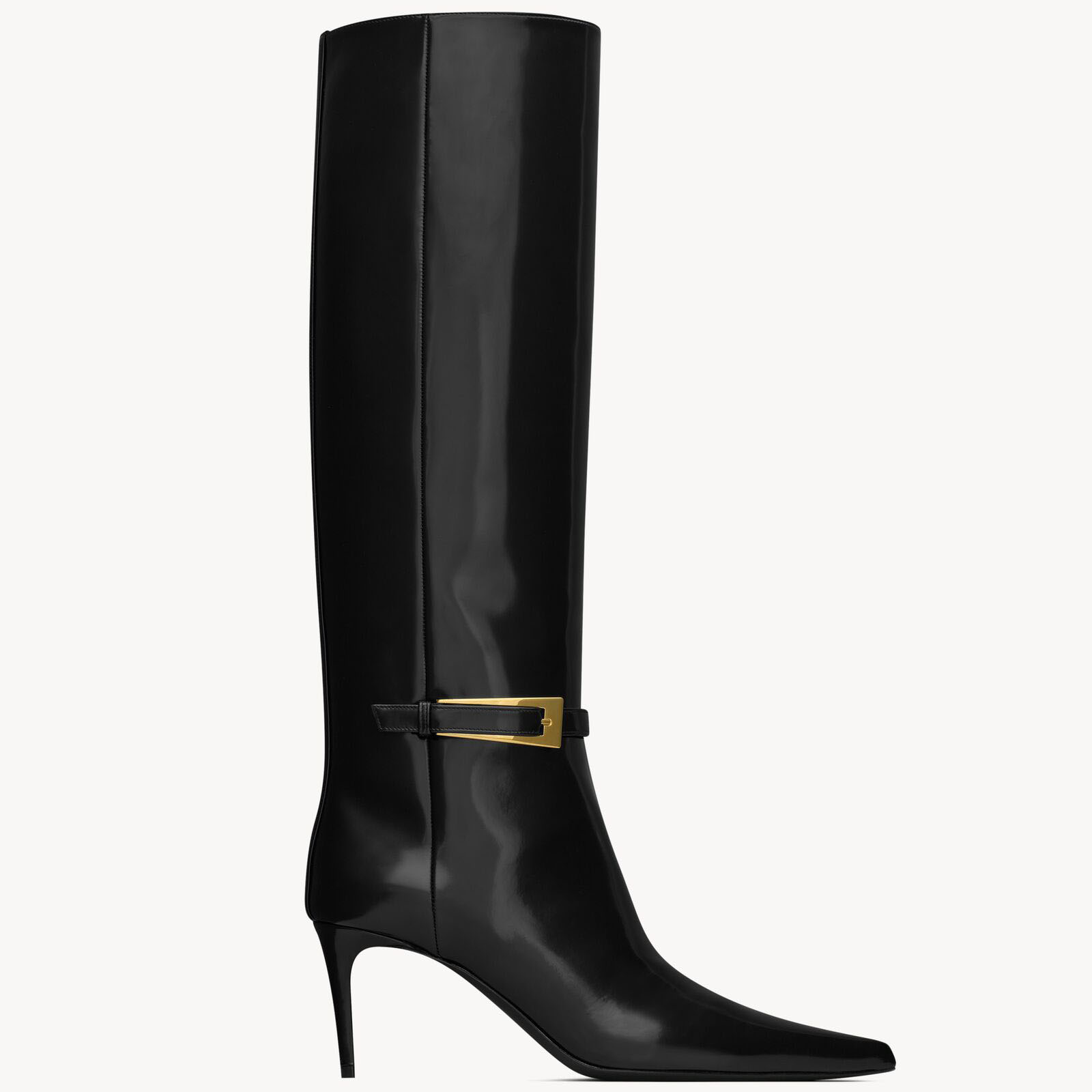Yves Saint Laurent Botas de couro Mirror