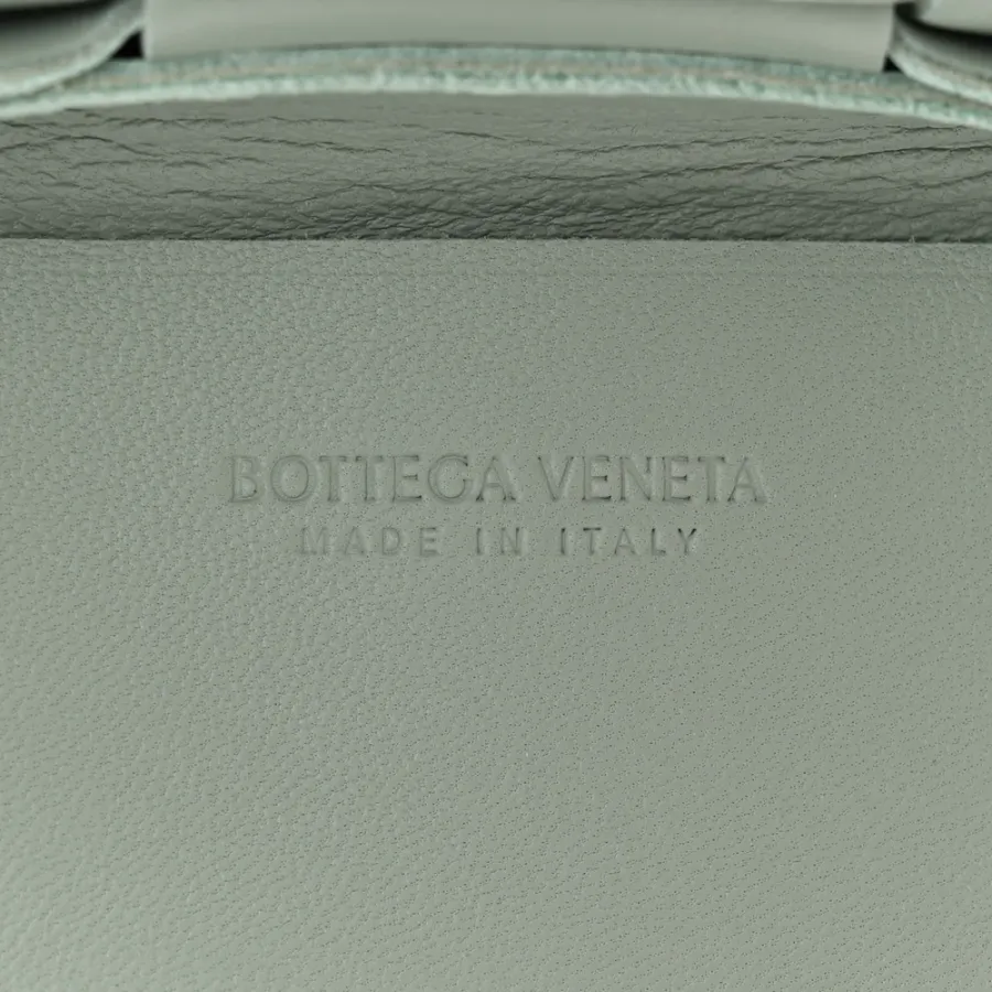 Bottega Veneta Extra Mini Maxi Intrecciato Cassette Crossbody Bag New Sauge Lambskin Leather