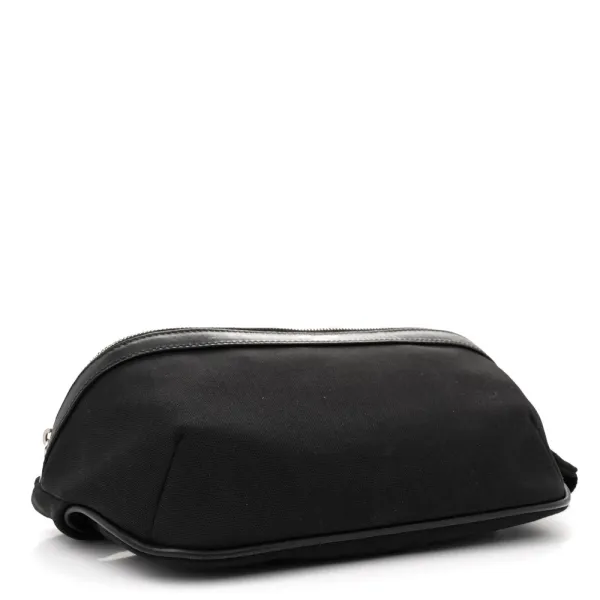 Saint Laurent Small Belt Bag Black Classic Canvas - Image 6